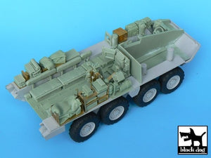 Intérieur du M1126 Stryker (ICV) Black Dog T35001 pour le kit AFV Club 35126 au 1/35 – image 3