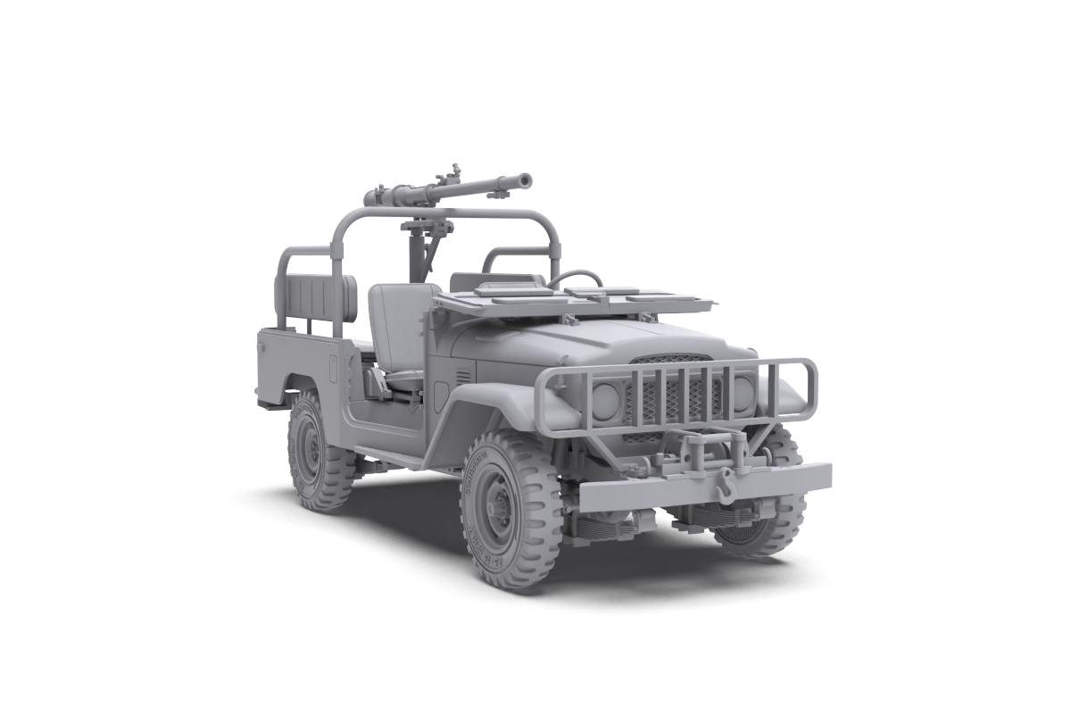 AK Interactive AK35003 FJ43 PICKUP WITH SPG-9 RECOILLESS GUN 1/35 – Bild 6
