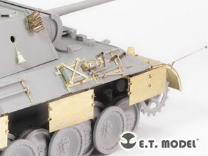 E.T. Model E35-124 WWII German Panther D Basic (For DRAGON Smart Kit) 1/35 – immagine 5