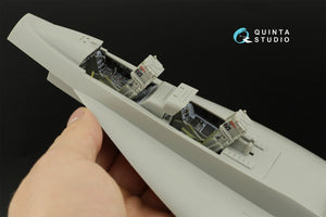 Quinta Studio QD32123 F/A-18F early 3D-Printed &amp;amp; colored Interior on decal paper (Trumpeter) 1/32 – image 13