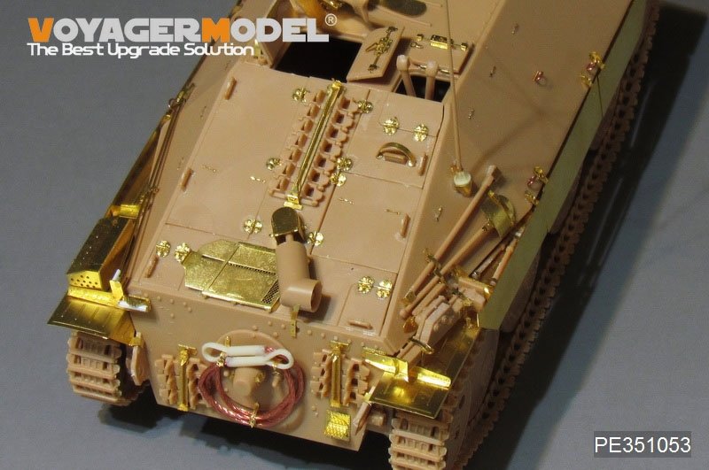 Maquette Voyager PE351053B Chasseur de chars allemand Sd.Kfz.138/2 Hetzer, version tardive (la version B inclut le canon), pour maquettes ACADMY 13230/13277 au 1/35 – image 15