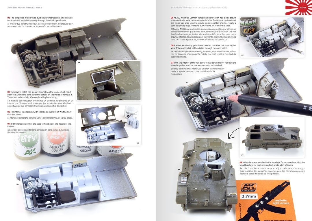 AK Interactive AK549 JAPANESE ARMOR IN WORLD WAR II – immagine 3