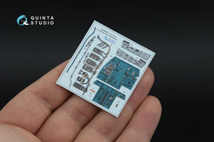 Quinta Studio QD48597 F-15A/F-15C Early/F-15J Early 3D-Printed &amp;amp; colored Interior on decal paper (Hasegawa) 1/48 – image 6