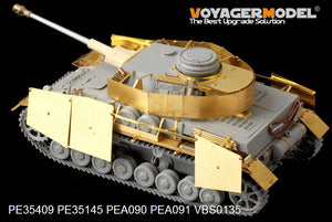 Voyager Model PE35409 WWII German Pz.Kpfw.IV Ausf.G basic w/smoke discharger For DRAGON 1/35 – immagine 5