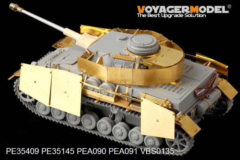 Voyager Model PE35409 WWII German Pz.Kpfw.IV Ausf.G basic w/smoke discharger For DRAGON 1/35 – immagine 5