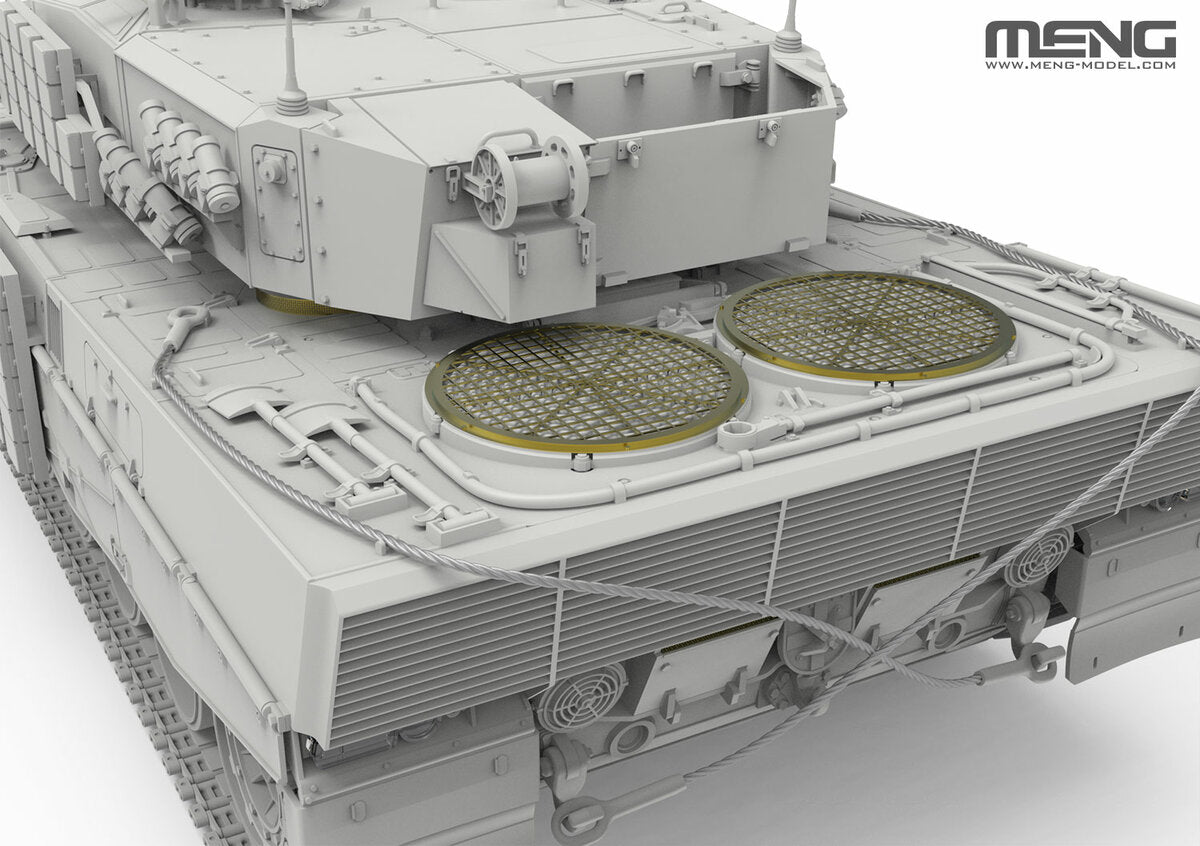 Meng TS-058 German Main Battle Tank Leopard 2A4 (Ukraine) 1/35 – zdjęcie 6