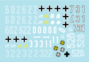 Star Decals 35-C1118 PzKpfw IV F2 and G of the Waffen-SS 1/35 – zdjęcie 3