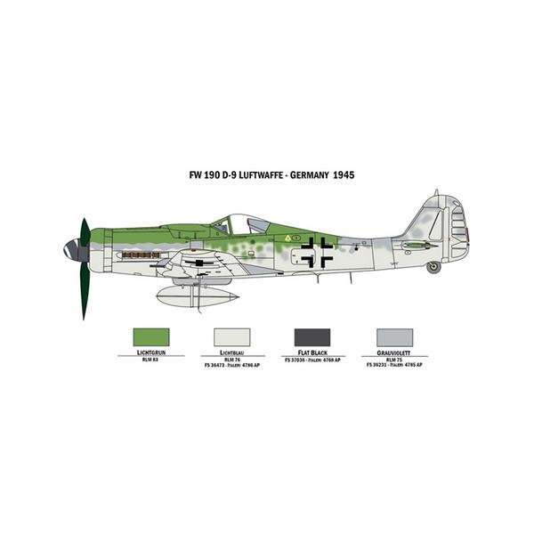 Italeri 35101 WAR THUNDER: BF109/ FW-190 D9 1/72 – image 6