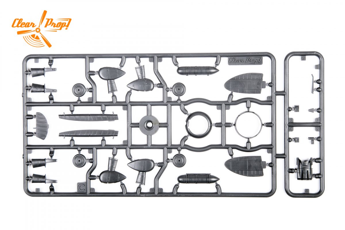 Clear Prop! CP72008 A5M2b Claude early version EXPERT KIT 1/72 – image 13