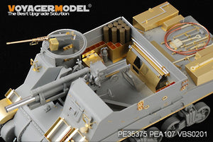 Voyager Model PE35375 WWII US M7 Priest Mid Production w/Ammunition case/telephone set for DRAGON 6637 1/35 – image 12