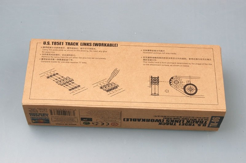 Trumpeter 02036 U.S. T85E1 track for U.S. M24 light tank (late) 1/35 – immagine 2