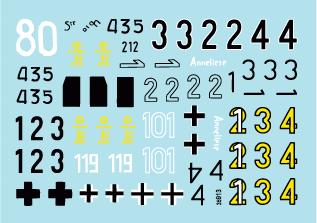 Star Decals 35-913 German Tanks in Hungary 1945 1/35 – Bild 3