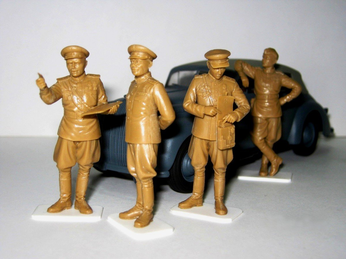 ICM 35612 Soviet Staff Personnel (1943-45) 1/35 – immagine 6