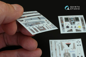 Quinta Studio QD32022 MiG-29SMT 3D-Printed &amp;amp; coloured Interior on decal paper (for Trumpeter kit) 1/32 – Bild 6
