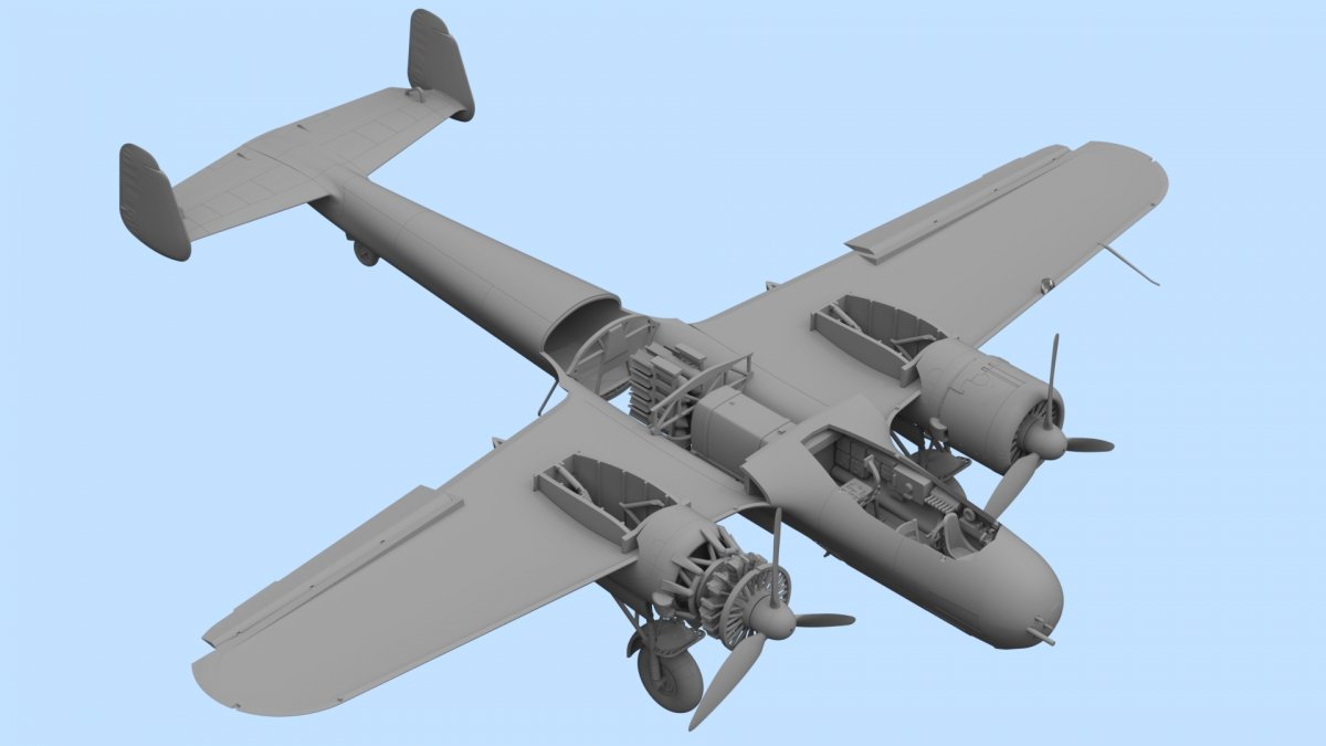 ICM 72307 Do 17Z-7, Chasseur de nuit allemand de la Seconde Guerre mondiale (1/72) – image 2