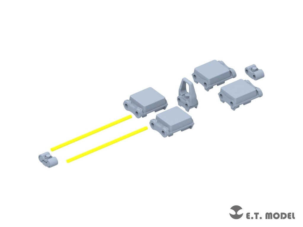 E.T. Model P35-067 Russian T-80 MBT Family Workable Track (Type 1) 3d Printed 1/35 – imagen 3