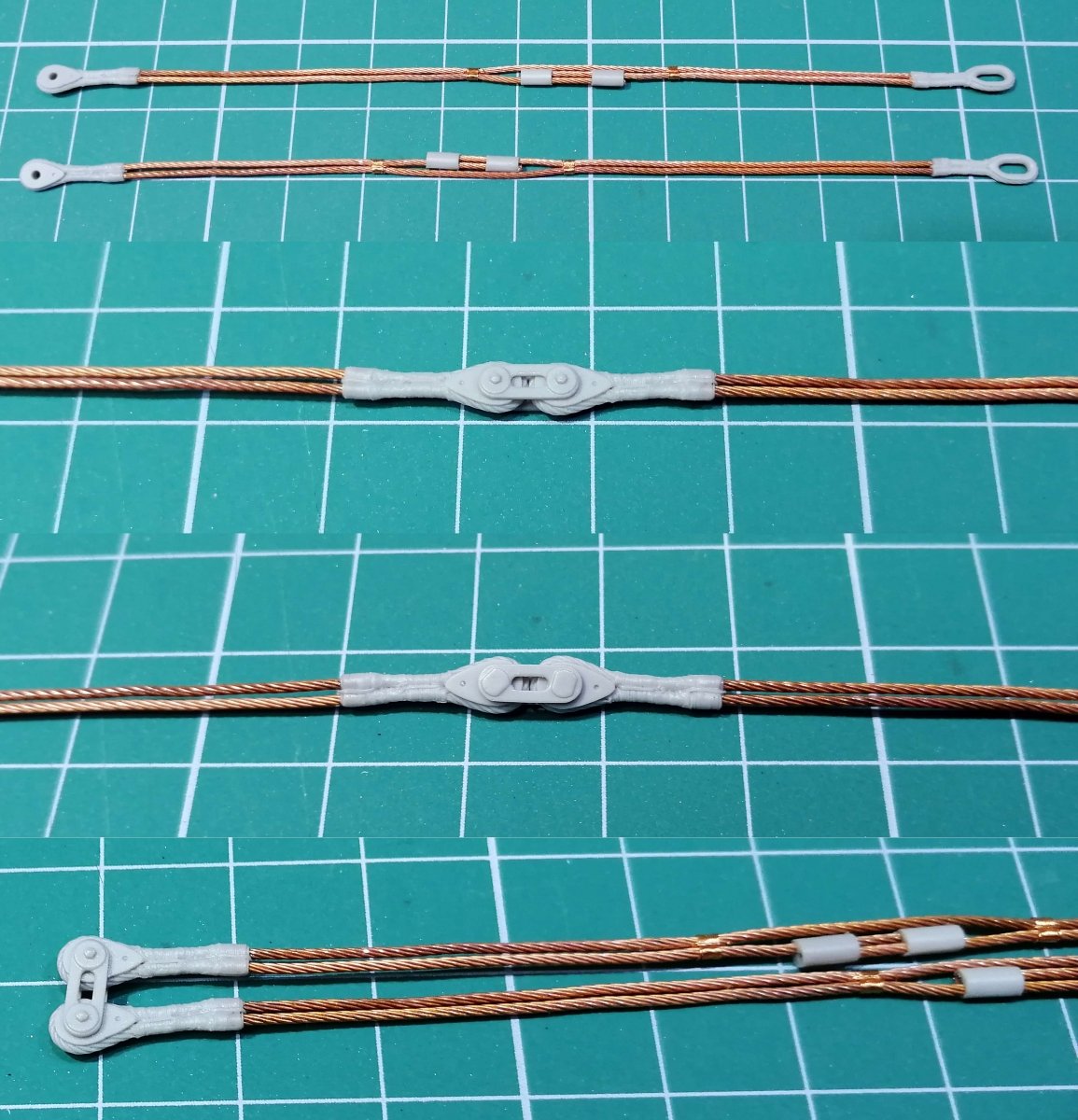 Eureka XXL ER-3561 Towing cable for Israeli Merkava I &amp;amp; II Tanks 1/35 – imagen 2