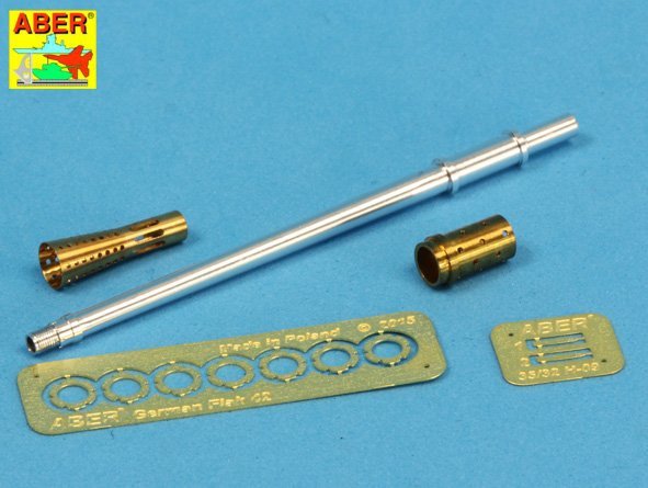 Aber 35L-107 German 3,7cm Flak 42 Barrel 1/35