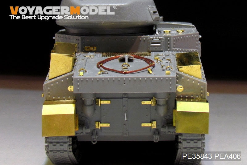 Voyager Model PE35843 WWII British Grant Medium Tank basic For TAKOM 2086 1/35 – immagine 11