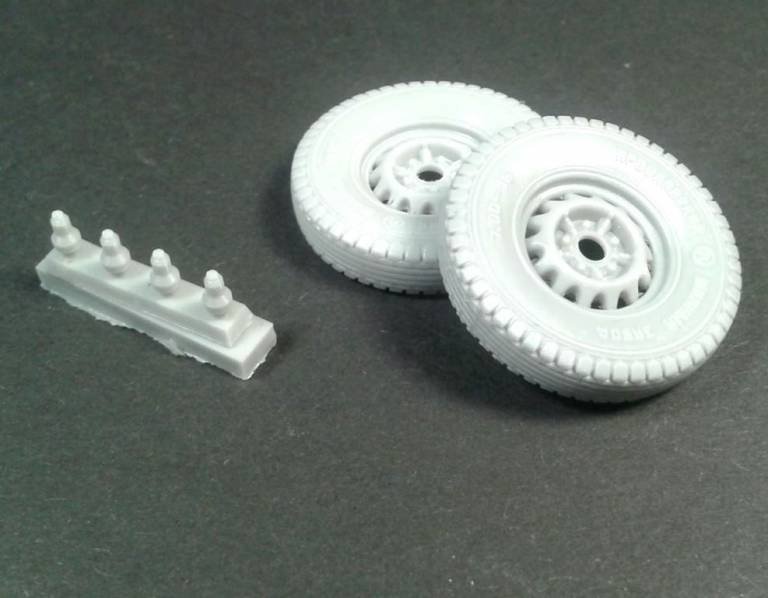 Panzer Art RE35-553 Road wheels for GAZ-67&amp;BA-64 Jaroslavskij Szinnyj Zavod” 1/35