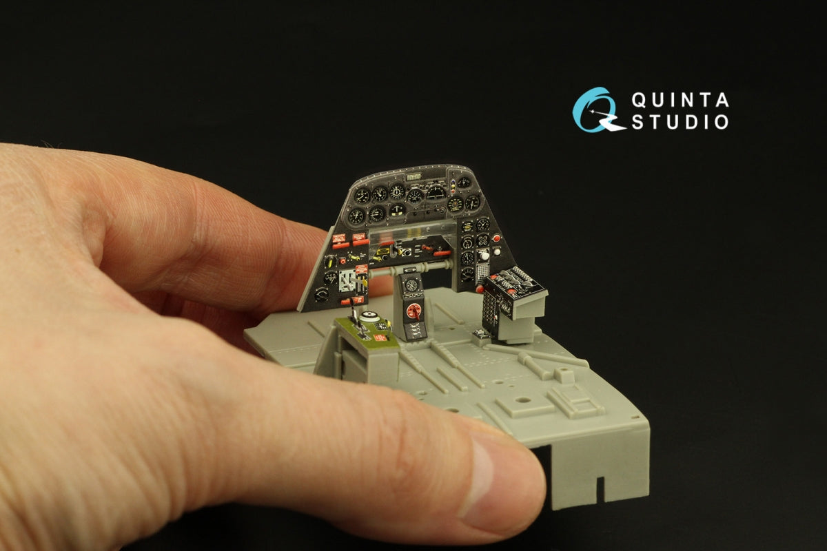 Quinta Studio QD32178 TBM-3 Avenger 3D-Printed coloured Interior on decal paper (Trumpeter) 1/32 – immagine 7