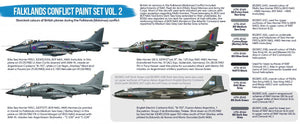 Hataka Hobby HTK-BS28 Falklands Conflict Vol. 2 Paint Set (8x17ml) – immagine 3