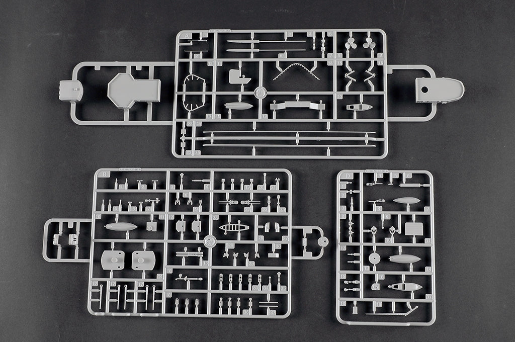Trumpeter 05374 French Light Cruiser Marseillaise 1/350 – imagen 16