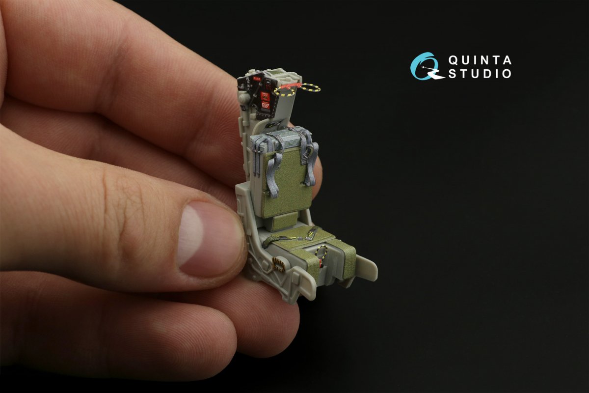 Quinta Studio QR32013 GRU-7A ejection seats F-14A/B (2 pcs) ( Trumpeter ) 1/32 – zdjęcie 6
