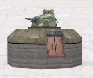 RT-Diorama 35648 French Bunker with FT17 turret 1/35 – immagine 4