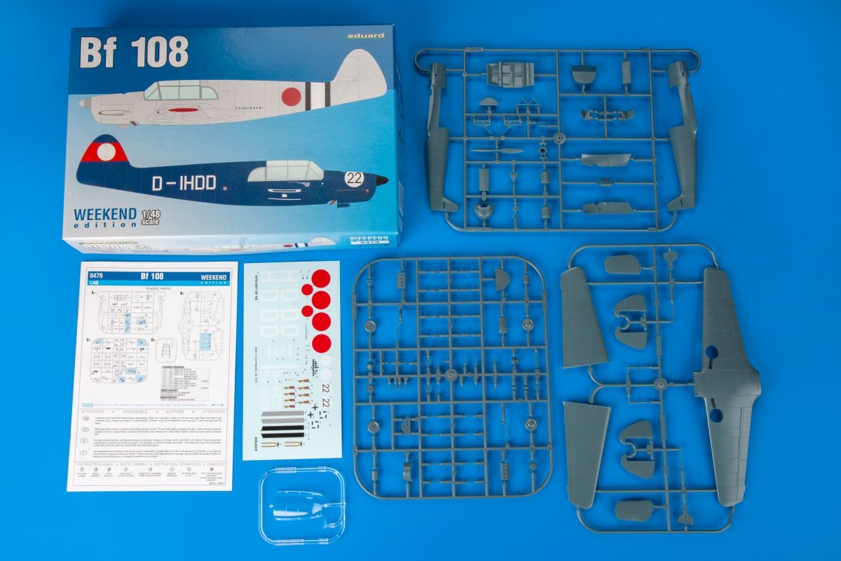 Eduard 8479 Bf 108 1/48 – immagine 2