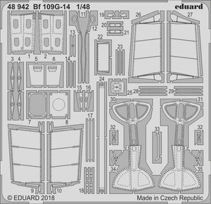 Eduard 48942 Bf 109G-14 EDUARD 1/48