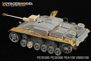 Voyager Model PE35395 WWII German StuG.III Ausf.F8 Late Production Basic For DRAGON 6644 1/35 – zdjęcie 6