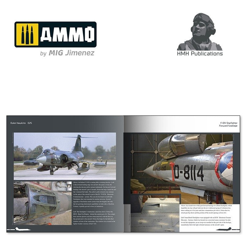 HMH Publications DH-025 Lockheed F-104 Starfighter Flying in Air Forces around the World ( English version ) – Bild 2