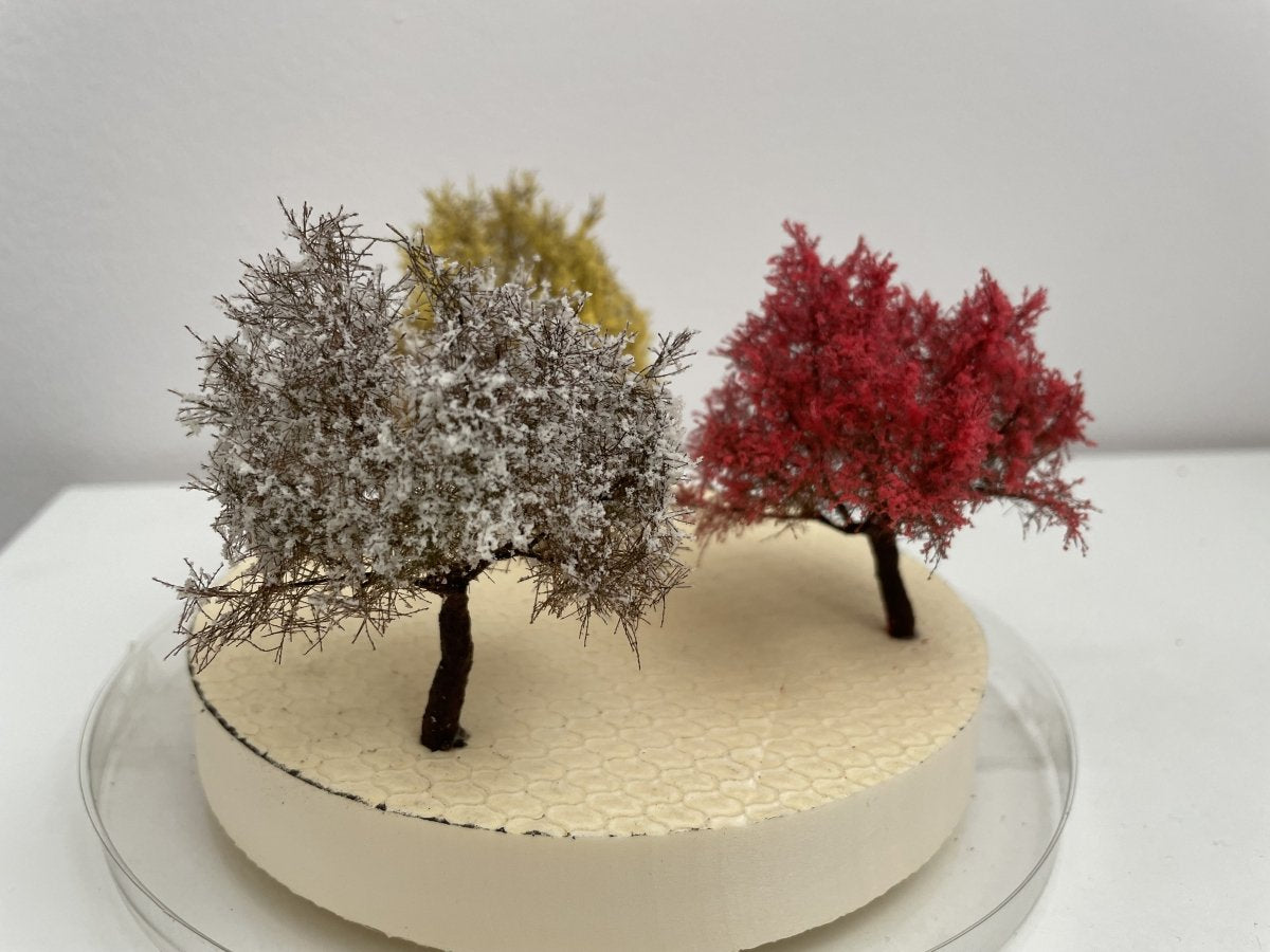 FREON DW2 Kwitnące drzewa - zestaw 3 sztuki / Flowering trees - set of 3 pieces – immagine 6