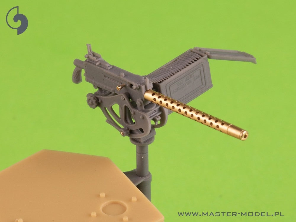 Master GM-35-087 Browning M1919 A4 .30 cal (7,62mm) - z uchwytem plot. M20 (używany np. na M3 Stuart) lub z kołyską D7431 (np. M3 Scout Car) 1/35 – Bild 9