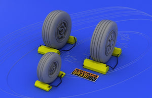 Eduard 648017 F-22A wheels 1/48 (Hasegawa)