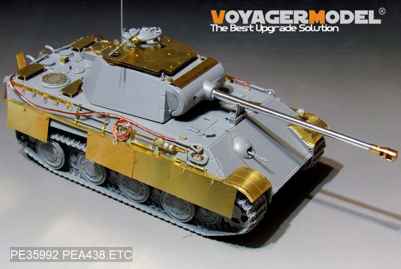 Voyager Model PEA438 WWII German Panther A/G Pz.Rgt.26 Anti Aircraft Armor（For TAKOM 2119/2120/2121) 1/35 – Bild 3