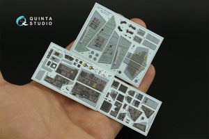 Quinta Studio QD32099 F-14B 3D-Printed &amp;amp; coloured Interior on decal paper (Trumpeter) 1/32 – imagen 3