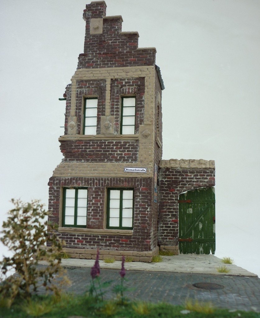 RT-Diorama 35202 Diorama-Base:Brick House Ruin 1/35 – imagen 5