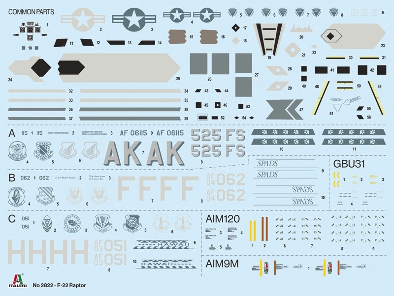Italeri 2822 F-22 A Raptor 1/48 – image 8