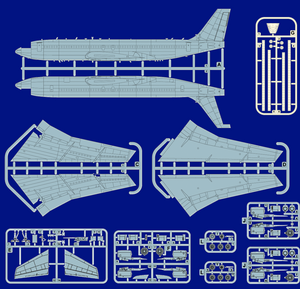 Roden 338 Boeing 707-321 1/144
