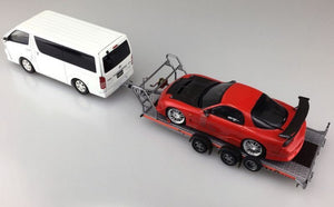 Aoshima 05260 Brian James Trailers A4 Transporter 1/24 – zdjęcie 4