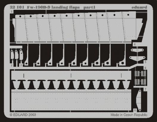 Eduard BIG3201 Fw 190D 1/32 Hasegawa – immagine 2