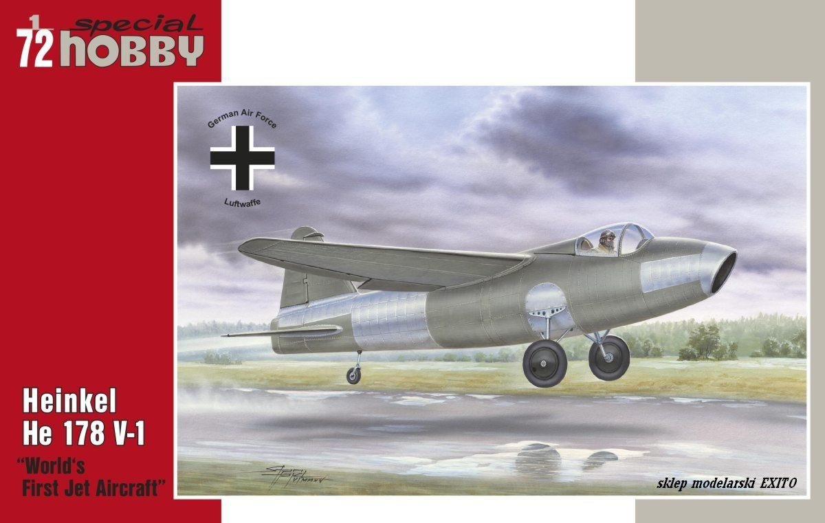 Special Hobby 72321 Heinkel He 178V-1 « Premier avion à réaction au monde »