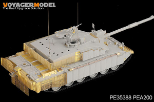 Voyager Model PEA200 Modern British Challenger 2 MBT slat amour (For TRUMPETER 001522) 1/35 – Bild 2