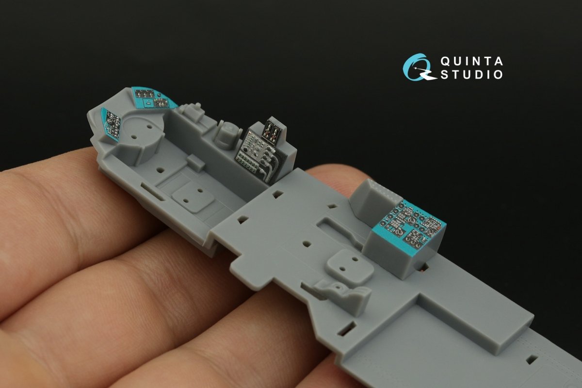 Quinta Studio QDS-48356 Mi-24D 3D-Printed &amp;amp; coloured Interior on decal paper (Trumpeter) (Small version) 1/48 – Bild 12