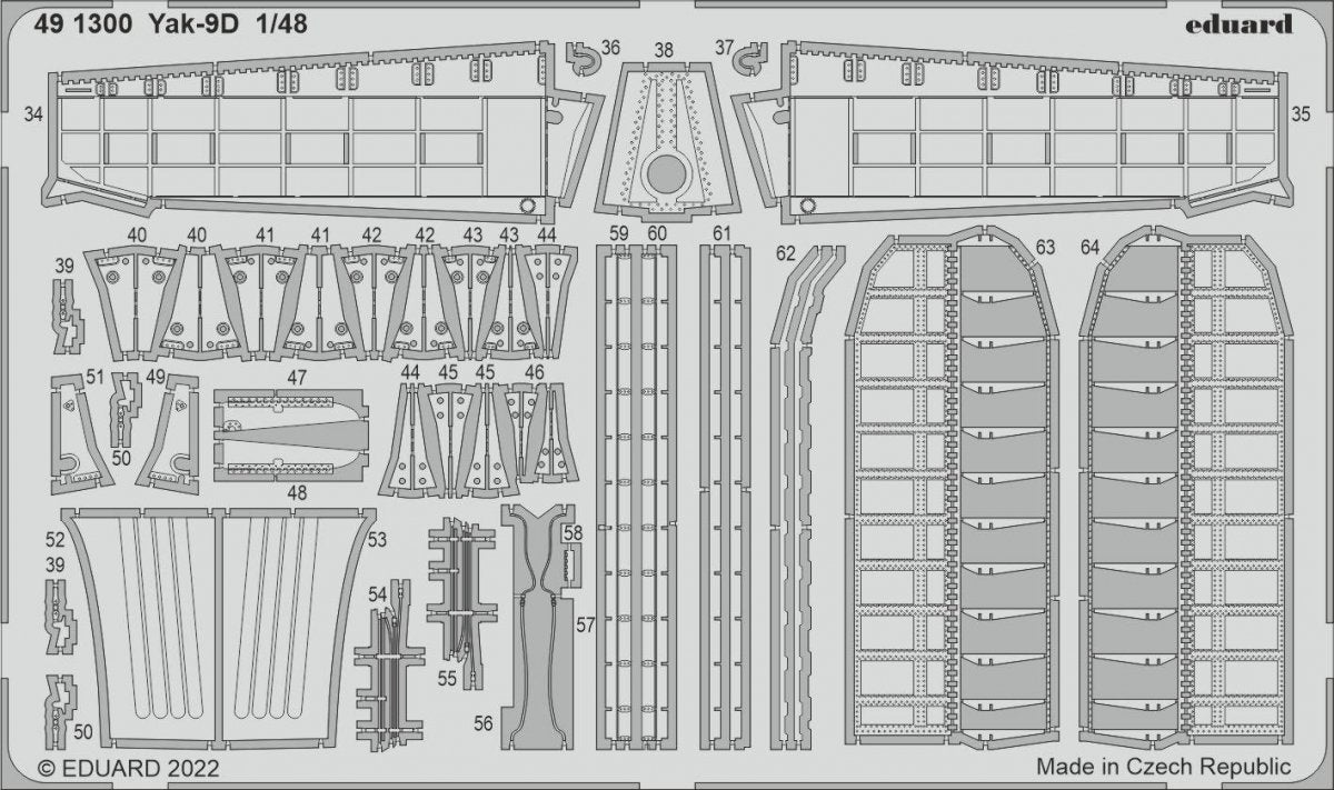 Eduard BIG49351 Yak-9D ZVEZDA 1/48 – Bild 4