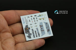 Intérieur imprimé en 3D et coloré sur papier décalcomanie Quinta Studio QD72088 Su-24M (Trumpeter) 1/72 – image 7