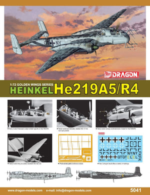 Dragon 5041 Heinkel He 219A-5/R4 1/72 – immagine 2