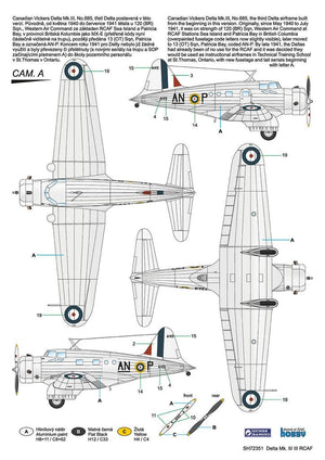 Maquette Special Hobby 72351 Delta Mk. II/III RCAF au 1/72 – image 5